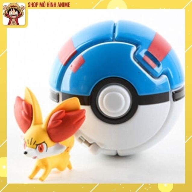 Mô Hình 4 Quả Cầu Pokemon, Tự Động Ném Thú, Đồ Chơi Giải Trí, Bộ Sưu Tập Nhân Vật Cho Bé