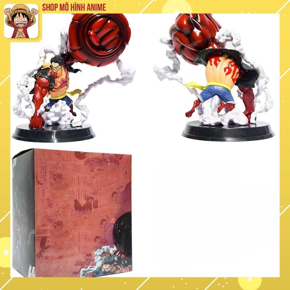 Mô hình One Piece, Mô Hình  Luffy Gear 4 King Kong - Full Box, Cao 23cm, Decor Trang Trí, Quà Tặng, Bộ Sưu Tập Nhân Vật