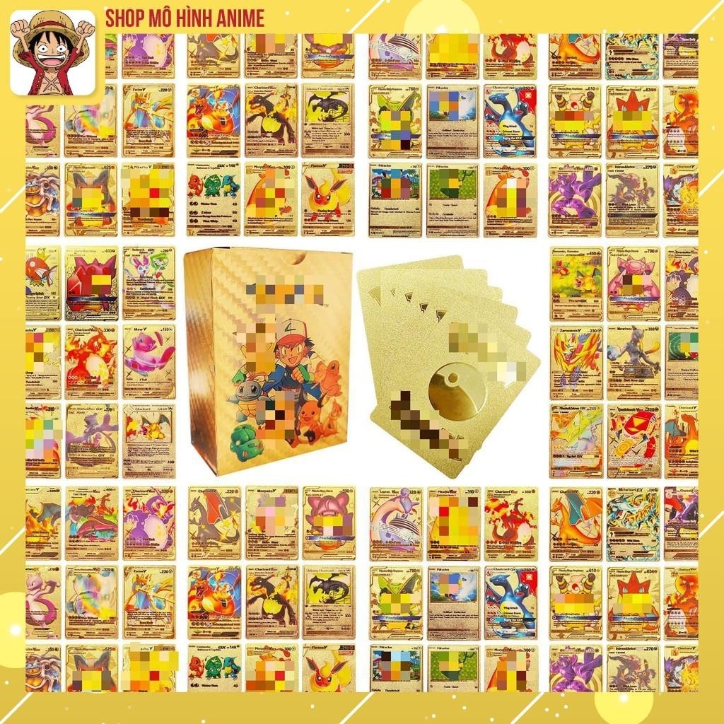Combo Thẻ Bài Pokemon, Sách Đựng Thẻ Bài Cao Cấp, Đồ Chơi, Bộ Sưu Tập Nhân Vật Yêu Thích Dành Cho Bé