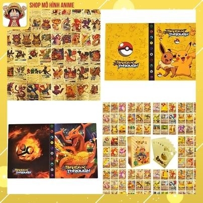 Combo Thẻ Bài Pokemon, Sách Đựng Thẻ Bài Cao Cấp, Đồ Chơi, Bộ Sưu Tập Nhân Vật Yêu Thích Dành Cho Bé