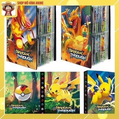 Combo Thẻ Bài Pokemon, Sách Đựng Thẻ Bài Cao Cấp, Đồ Chơi, Bộ Sưu Tập Nhân Vật Yêu Thích Dành Cho Bé