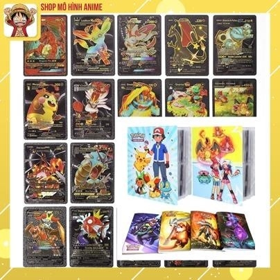 Combo Thẻ Bài Pokemon, Sách Đựng Thẻ Bài Cao Cấp, Đồ Chơi, Bộ Sưu Tập Nhân Vật Yêu Thích Dành Cho Bé
