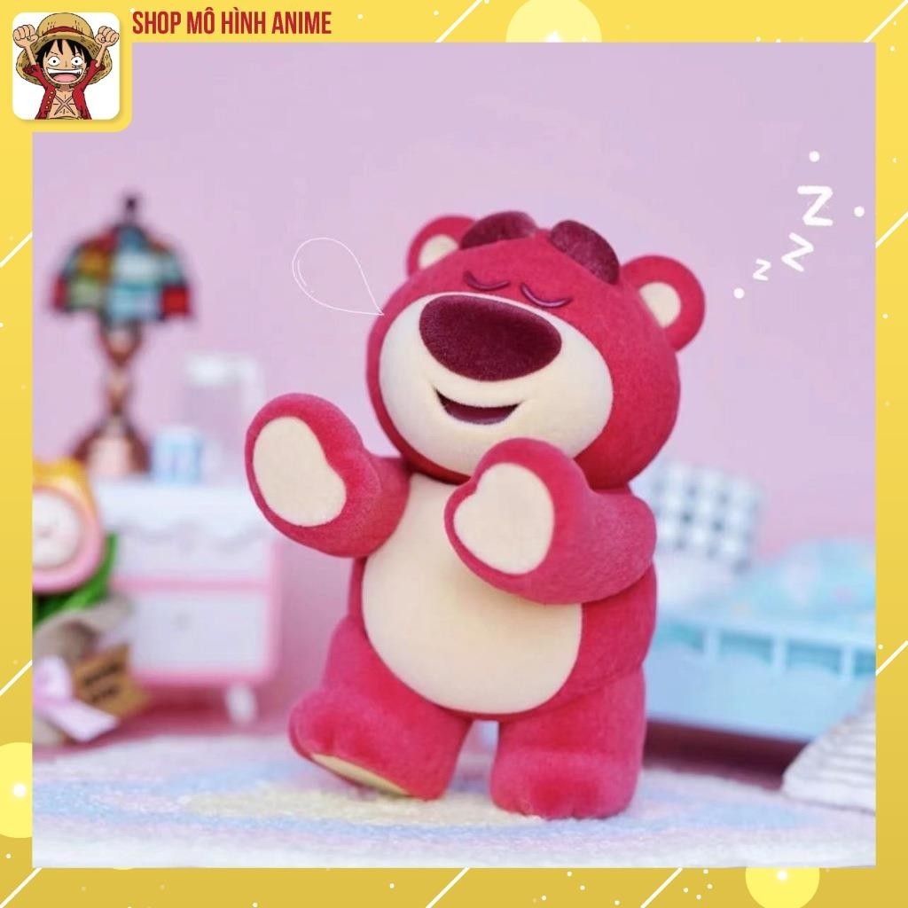 [Chính Hãng] Hộp Mù Blind Box Gấu Dâu Lotso, Mô Hình Cao Cấp, Bộ Sưu Tập Nhân Vật Disney