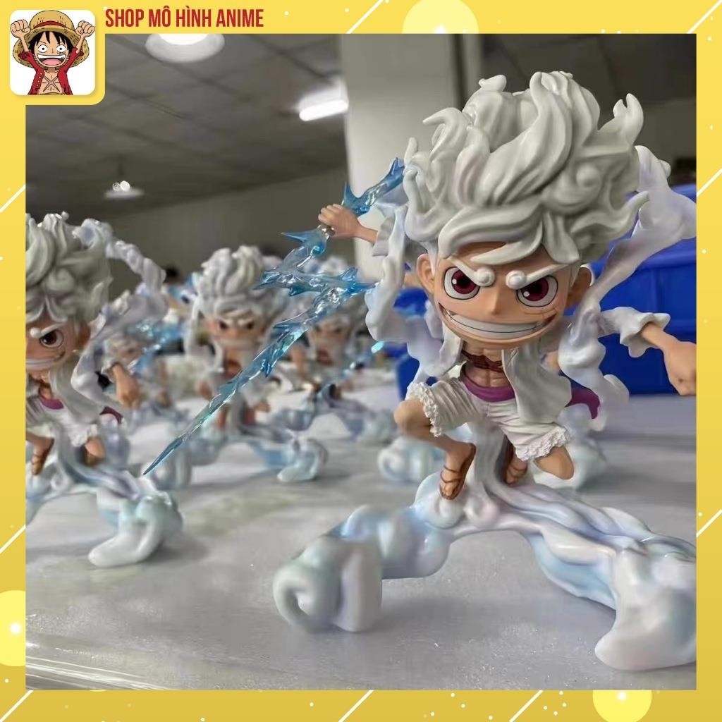 Mô Hình Luffy's 5th Gear, One Piece SD Nika Trái Cây Thức Tỉnh, Mô Hình Cao 16cm, Thích Hợp Decor Trang Trí, Bộ Sưu Tập