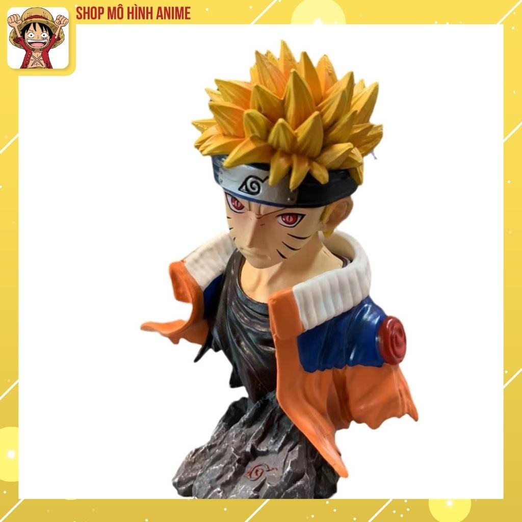 Mô Hình Naruto Bán Thân Cao 10cm, Mô Hình Decor Trang Trí, Bộ Sưu Tập Nhân Vật Anime