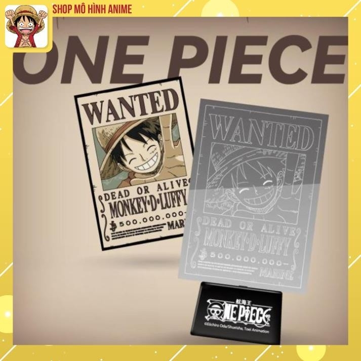 Thẻ Wanted One Piece Poster Chính Hãng, Truy Nã Anime One Piece, Hộp Mù Ngẫu Nhiên Có Đèn Có Đèn Led, Bộ Sưu Tập