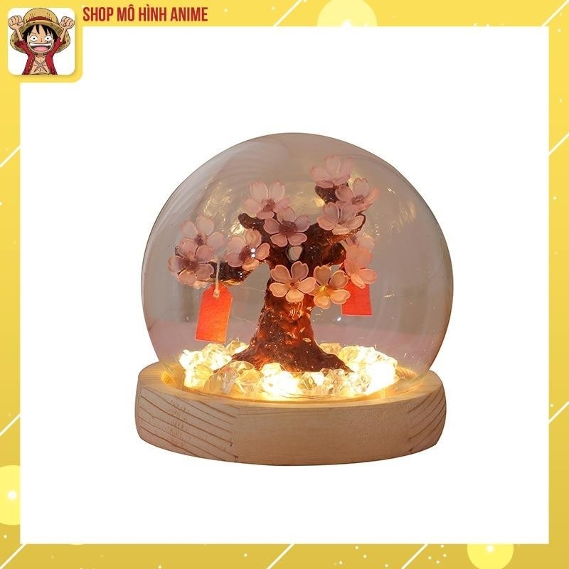 Đèn Ngủ, Đèn Trang Trí Hoa Anh Đào Handmade DIY Sáng Tạo, Decor Trang Trí Tết, Năm Mới, Quà Tặng Cho Bạn Bè, Người Thân