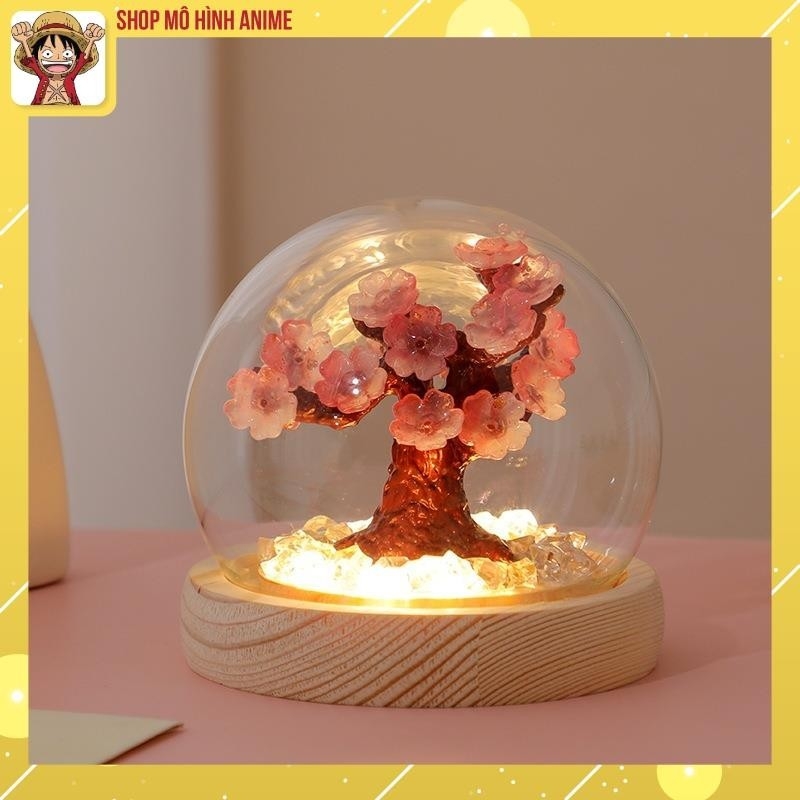 Đèn Ngủ, Đèn Trang Trí Hoa Anh Đào Handmade DIY Sáng Tạo, Decor Trang Trí Tết, Năm Mới, Quà Tặng Cho Bạn Bè, Người Thân