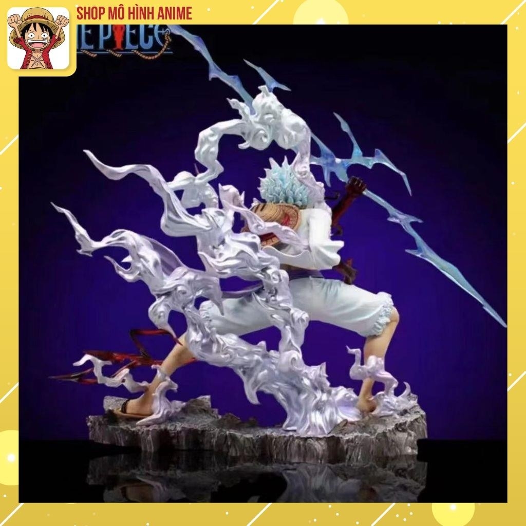 Mô Hình Luffy Gear 5 Thức Tỉnh, Sấm Nika One Piece Cao 25cm, Full Box Có Đèn, Mô Hình Cao Cấp Decor, Bộ Sưu Tập Nhân Vật