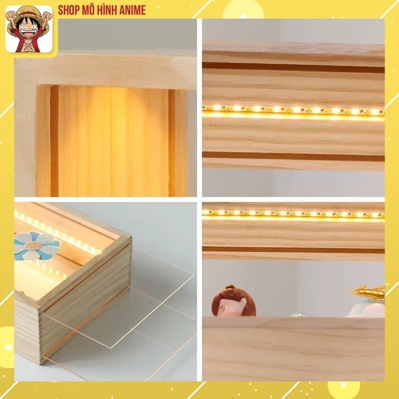 Hộp Đèn Khung Gỗ Cặp Đôi Tình Nhân, Tình Yêu, Đèn USB Để Bàn Trang Trí Sáng Tạo, Quà Tặng Kỷ Niệm Ngày Cưới, Valentine