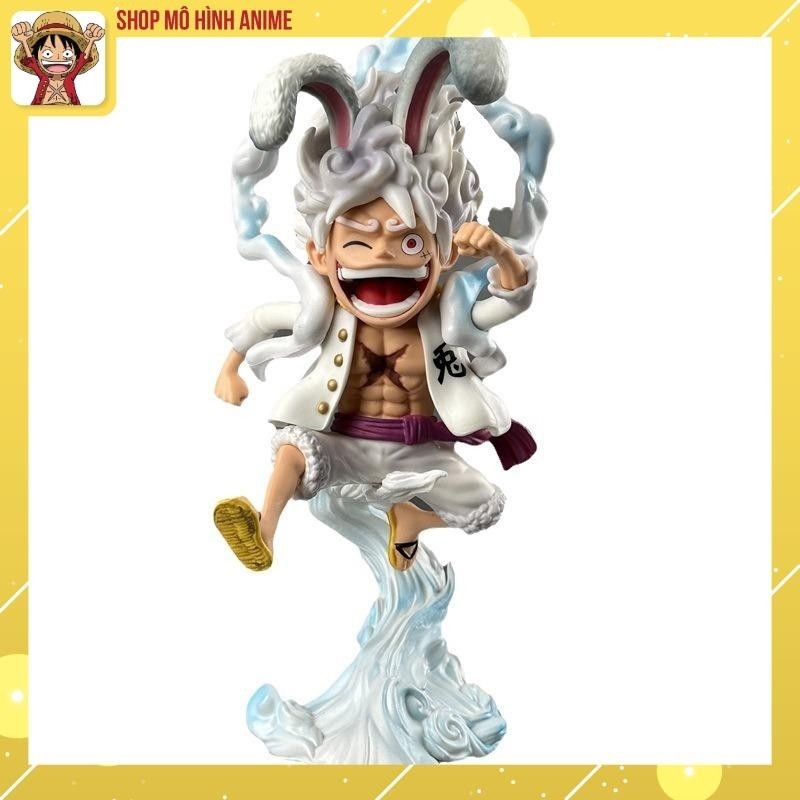 Mô Hình One Piece, Luffy Nika Gear 5 Thỏ Siêu Dễ Thương, Cao 23cm Full Box, Mô Hình Cao Cấp, Decor, Bộ Sưu Tập Nhân Vật