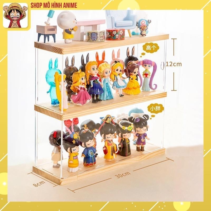 Hộp Kính Mica Trưng Bày Mô Hình, Nước Hoa Cao Cấp, Hộp Kệ Lưu Trữ  Bảo Vệ Đồ Dùng Chống Bụi, Chống Nước