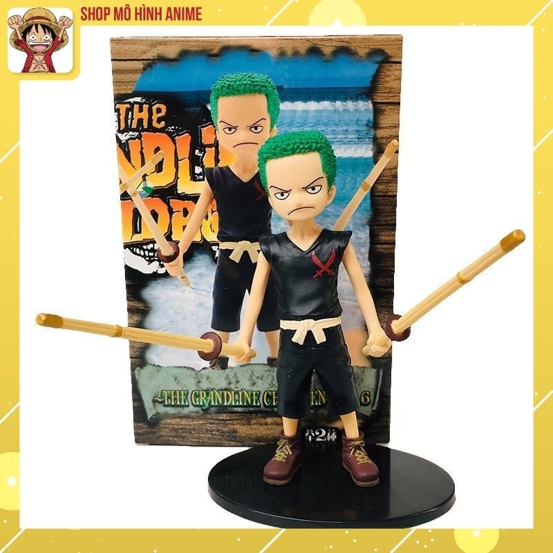 Bộ 5 Mô Hình One Piece Thời Ấu Thơ Luffy, Ace, Sanji, Zoro, Sabo, Mô Hình Cao 15cm Decor Trang Trí, Bộ Sưu Tập Nhân Vật