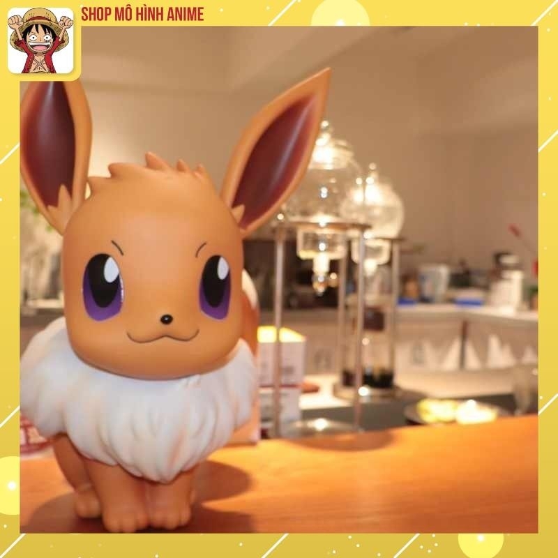Mô Hình Pokemon Nhân Vật Eevui, Cao 43 Cm, Kích Thước Tỉ Lệ 1:1, Full Box Bộ Sưu Tập Nhân Vật, Decor, Quà Tặng Cho Bé