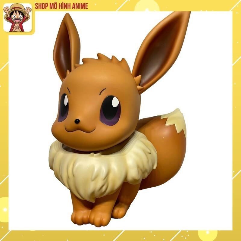 Mô Hình Pokemon Nhân Vật Eevui, Cao 43 Cm, Kích Thước Tỉ Lệ 1:1, Full Box Bộ Sưu Tập Nhân Vật, Decor, Quà Tặng Cho Bé