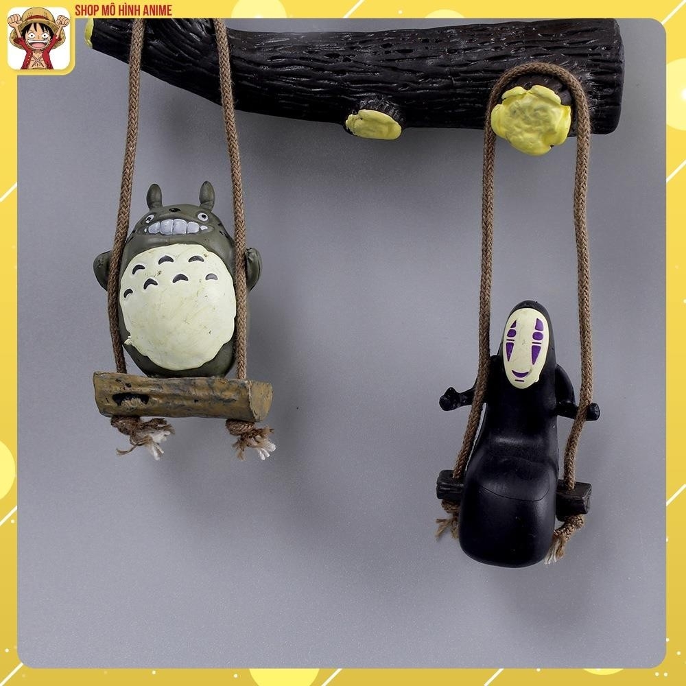 Mô Hình Các Nhân Vật Hoạt Hình Vô Diện, Tororo, Phù Thủy, Gắn Nam Châm, Decor Trang Trí Tủ Lạnh, Góc Học Tập Làm Việc