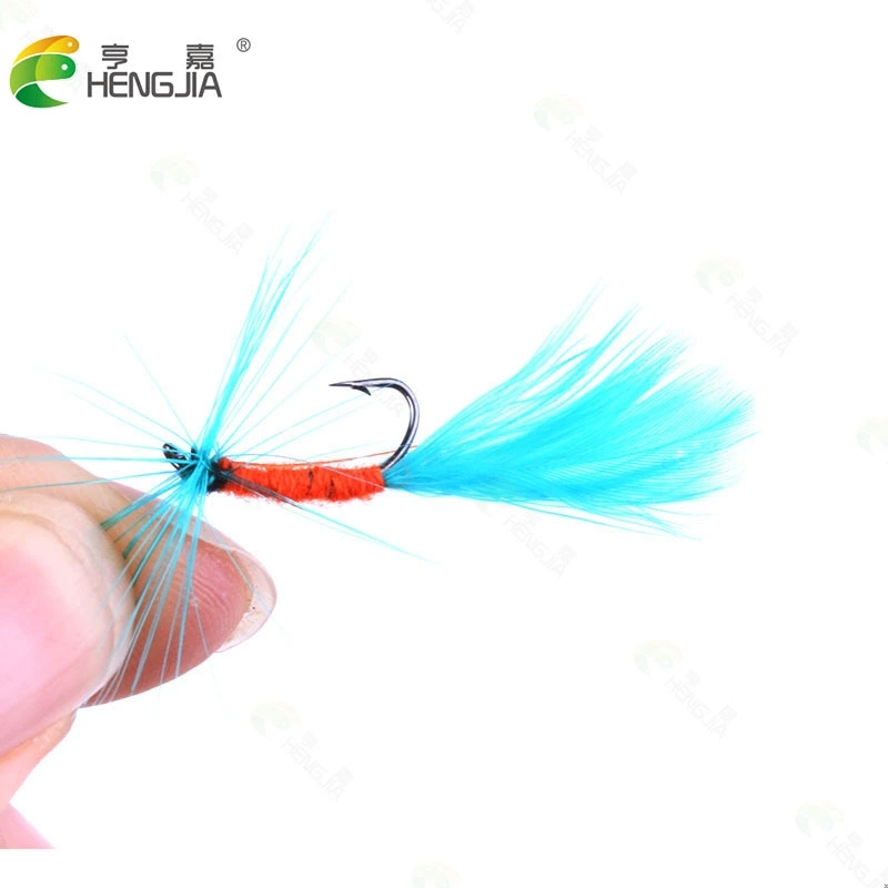 Set 12 Mồi Gắn Lông Vũ Và Cánh Bướm Siêu Xịn - BEE136