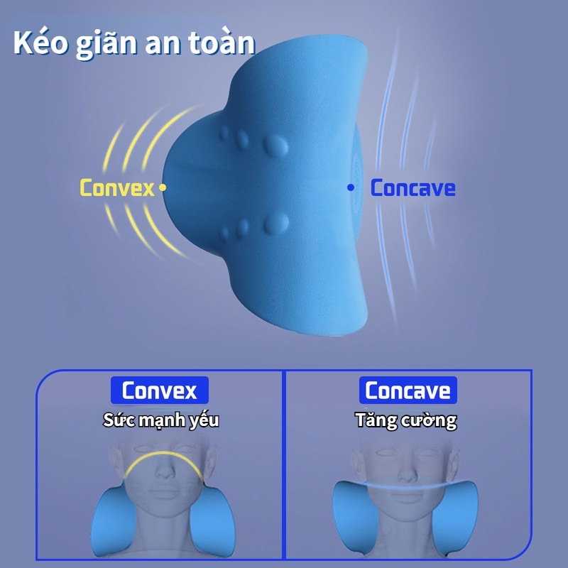 Gối kê cổ, mát xa cột sống cổ mát xa giảm đau hiệu quả tiện lợi - BEB049