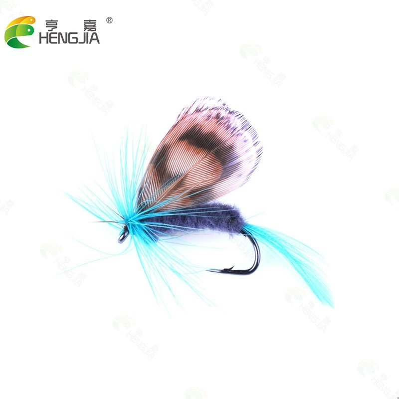 Set 12 Mồi Gắn Lông Vũ Và Cánh Bướm Siêu Xịn - BEE136