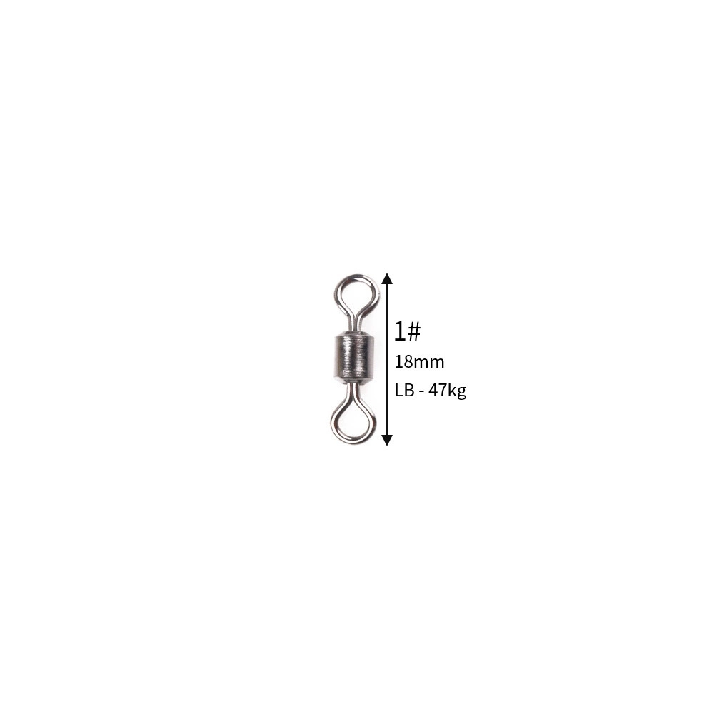 Set 50 Khoen Ma Ní Bằng Thép Không Dỉ - Phụ Kiện Nối Dây Câu Cá - BEE138