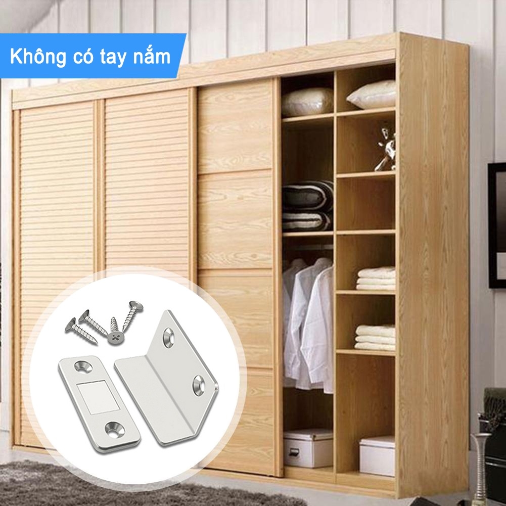 Siêu mỏng không cần tay nắm cửa, nam châm từ tính siêu mạnh | BEE026