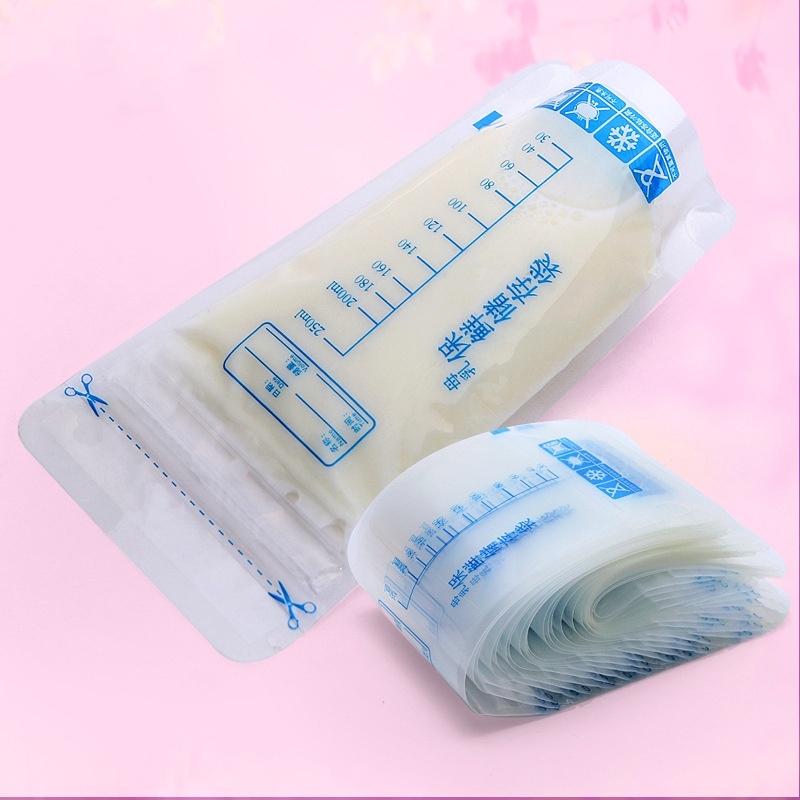 Combo 30 túi trữ đông sữa 250ml cho mẹ bỉm sữa - BEE032