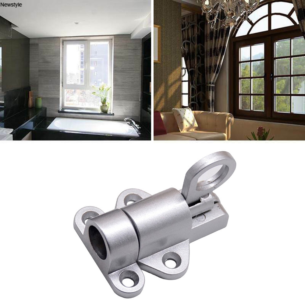 Chốt cửa tự động bằng nhôm Chốt lò xo, khóa cửa sổ, khóa lò xo - BEE034