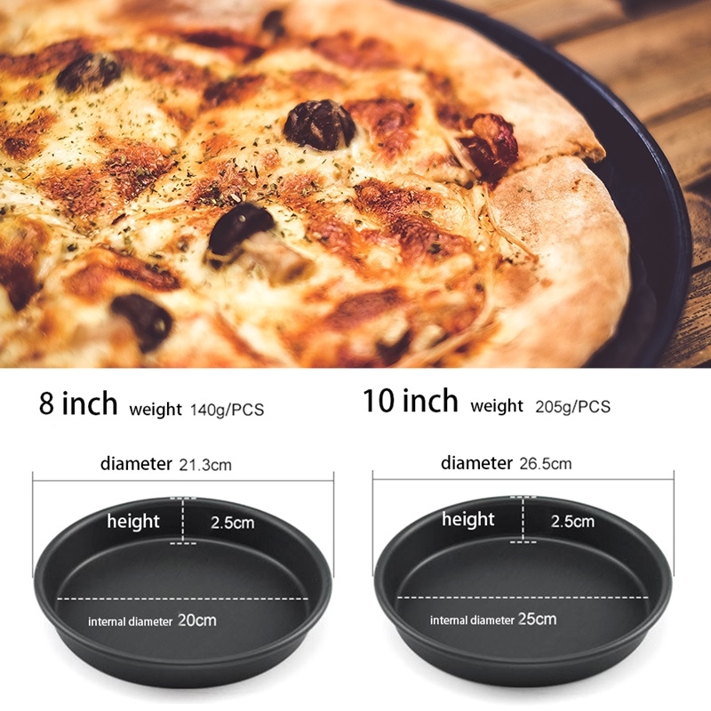Khuôn Nướng Bánh Pizza Bằng Thép Cacbon Chống Dính -  BEE037