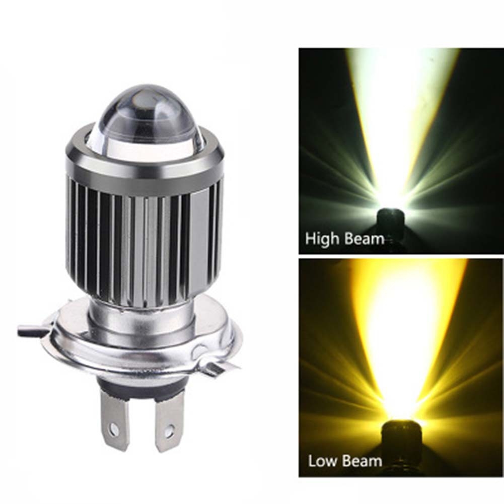 Đèn led trợ sáng xe máy H4 đèn pha - BEE042