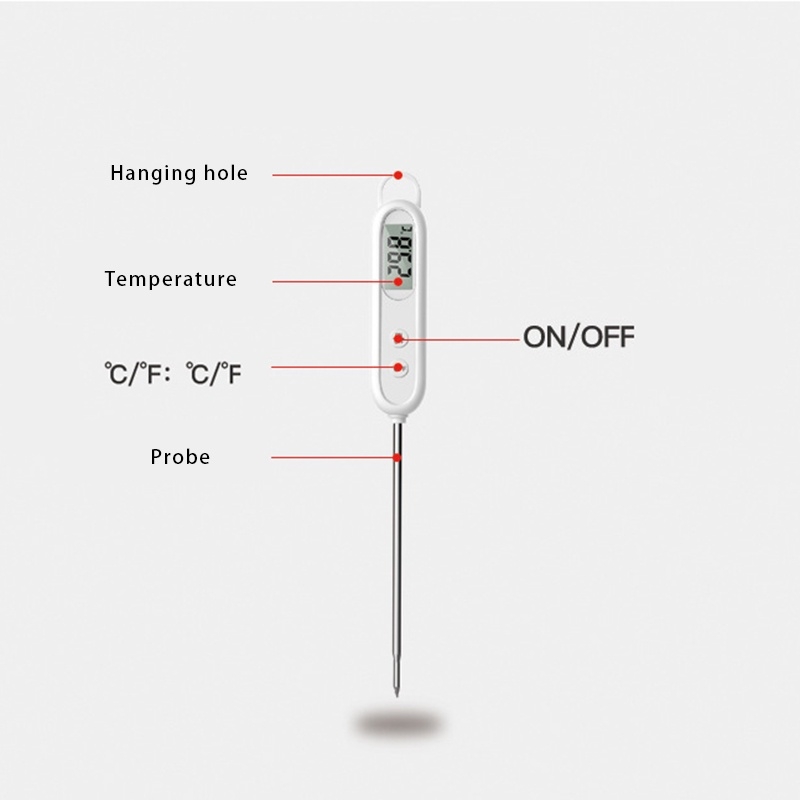Nhiệt kế điện tử đã chức năng-Đo nhiệt độ sữa, thức ăn | BEE046