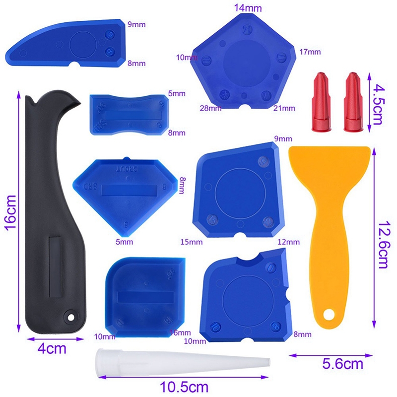 Bộ Dụng cụ 12 chiếc làm sạch keo thừa - BEE050