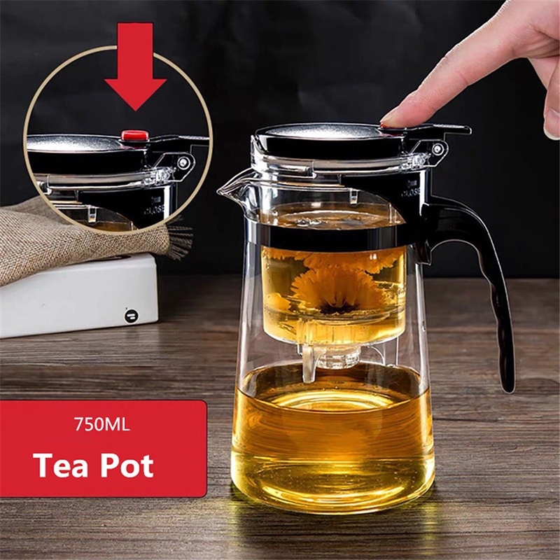 Ấm pha, ủ trà bằng thủy tinh cao cấp - BEE052