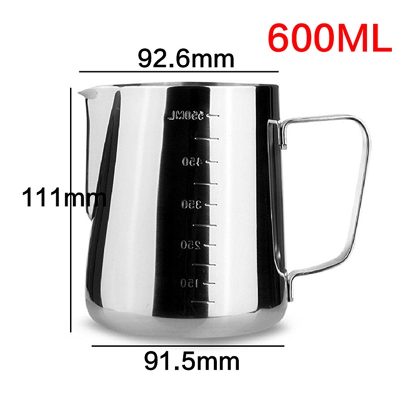 Máy đánh Bọt Cà phê, đánh Sữa inox dung tích 350-600ml | BEE053