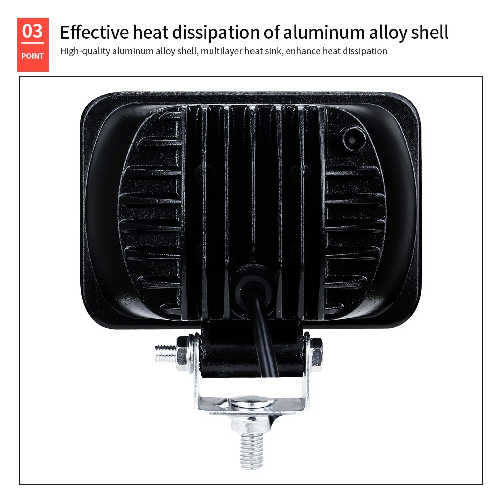 Đèn led 12V-24V 4inch dành cho ô tô, xe máy, xe tải và thuyền | BEE070