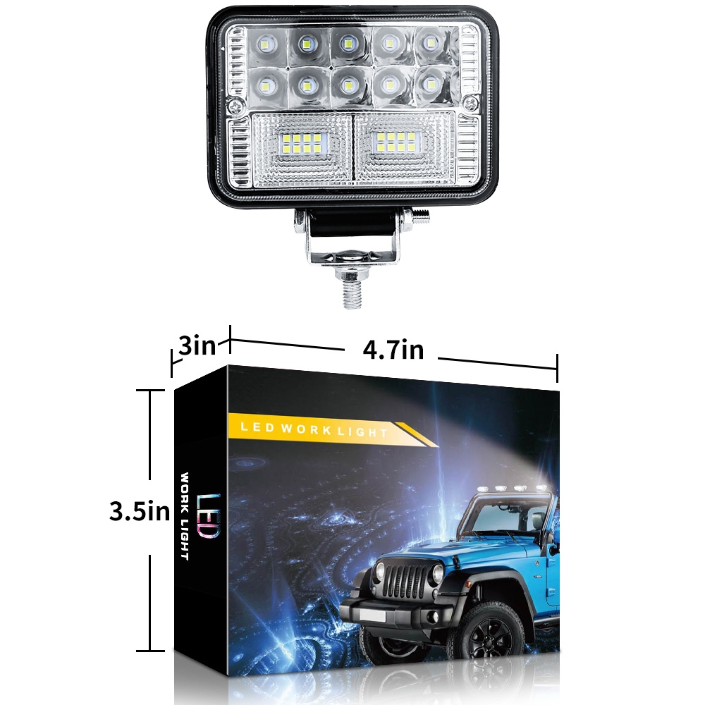 Đèn led 12V-24V 4inch dành cho ô tô, xe máy, xe tải và thuyền | BEE070