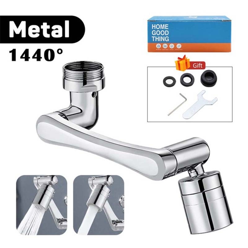 Vòi Tăng Áp Độ Xoay 1440° Thay Thế Tiện Ích Vòi Chậu Rửa - BEE072