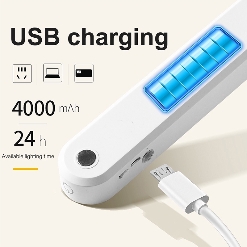 Đèn Đọc Sách, Bàn Học, Làm Việc, Chiếu Sáng Đầu Giường Có Sạc USB - BEE073