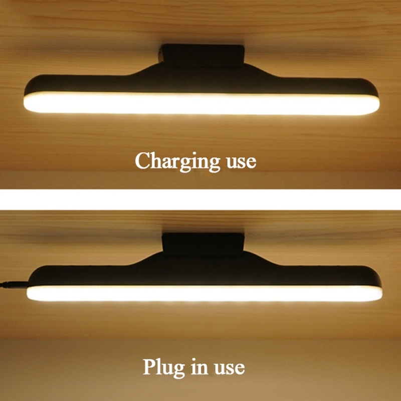Đèn Đọc Sách Dán Tường Led Nam Châm Bàn Trang Điểm Gắn Gương tích điện 4 nấc sáng - BEE079