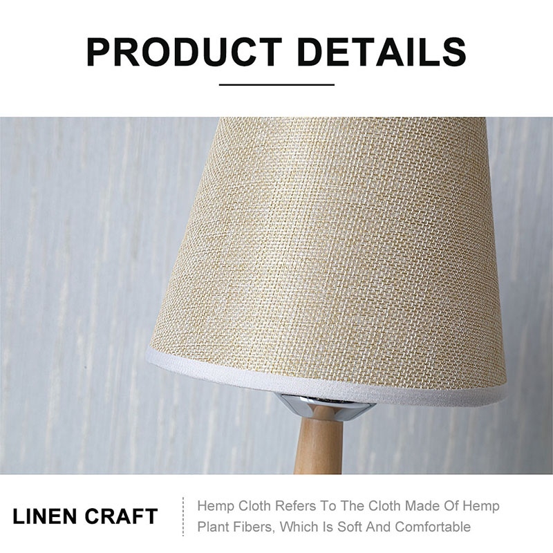Đèn ngủ bằng gỗ Bắc Âu decor trang trí để bàn - BEE084
