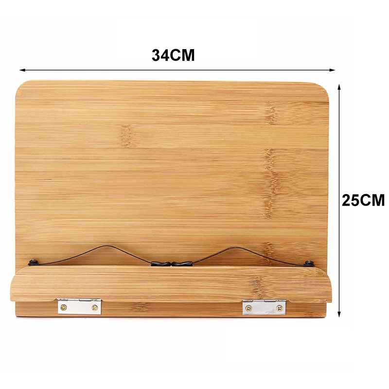 Kệ đọc sách bằng gỗ thông đa năng giá đọc sách để bàn thông minh | BEE095