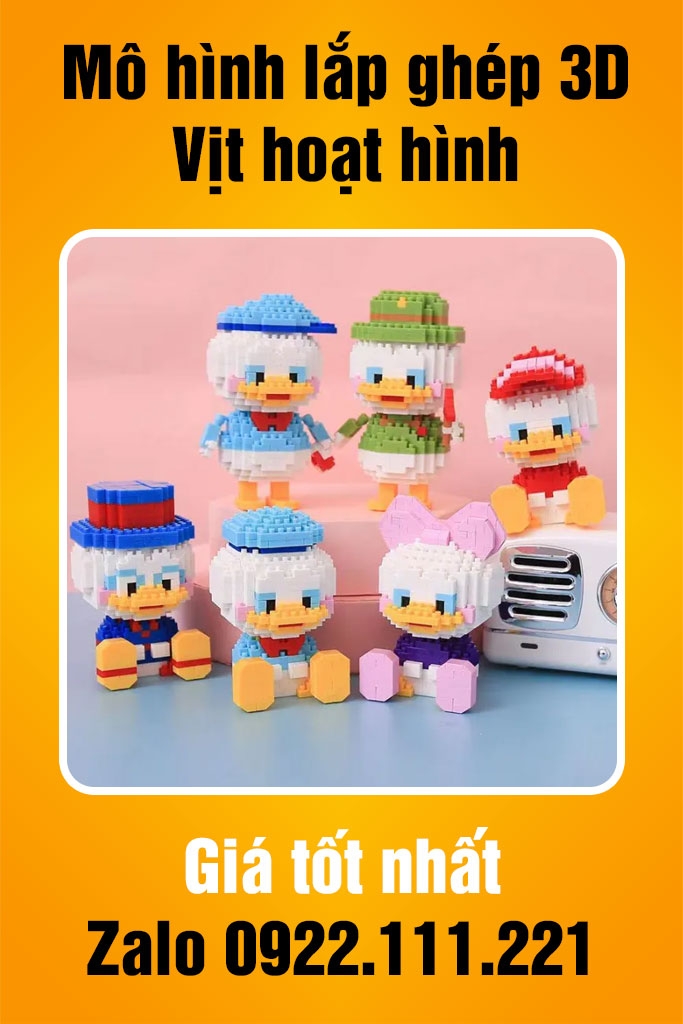 Bán sỉ mô hình lắp ghép 3D mini