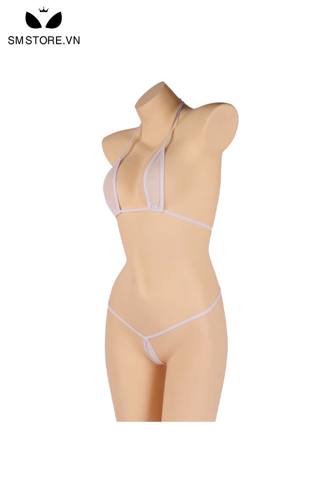 SMS195 - set bikini 2 mảnh lọt khe xuyên thấu siêu nhỏ giọt nước