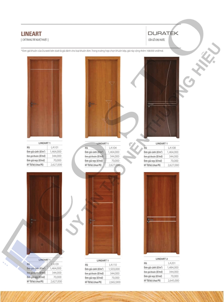 Báo giá cửa gỗ Composite 2