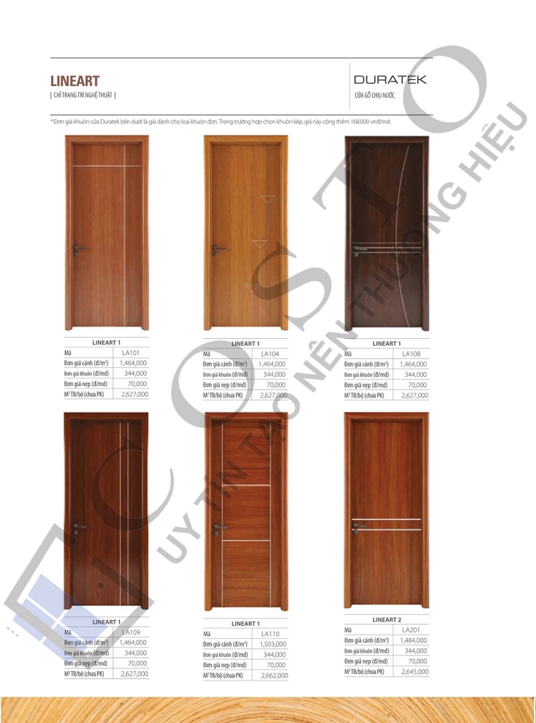 Báo giá cửa gỗ Composite 2
