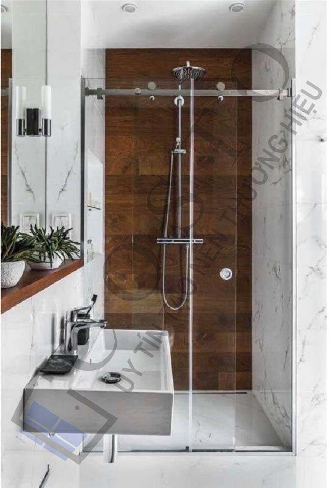 Cabin tắm cửa lùa
