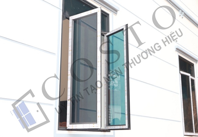 Cửa 2 cánh nhôm pma