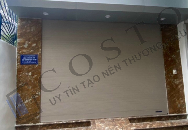 Cửa cuốn điện giá rẻ