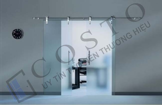 Cửa lùa ray trên 1 cánh