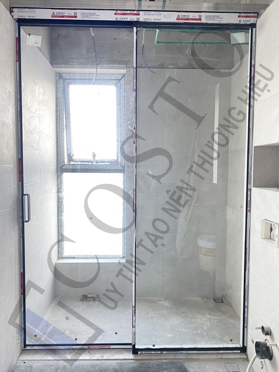 Cửa lùa Slim không ray dưới