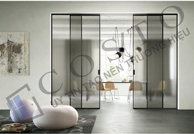 Cửa nhôm hệ Slim